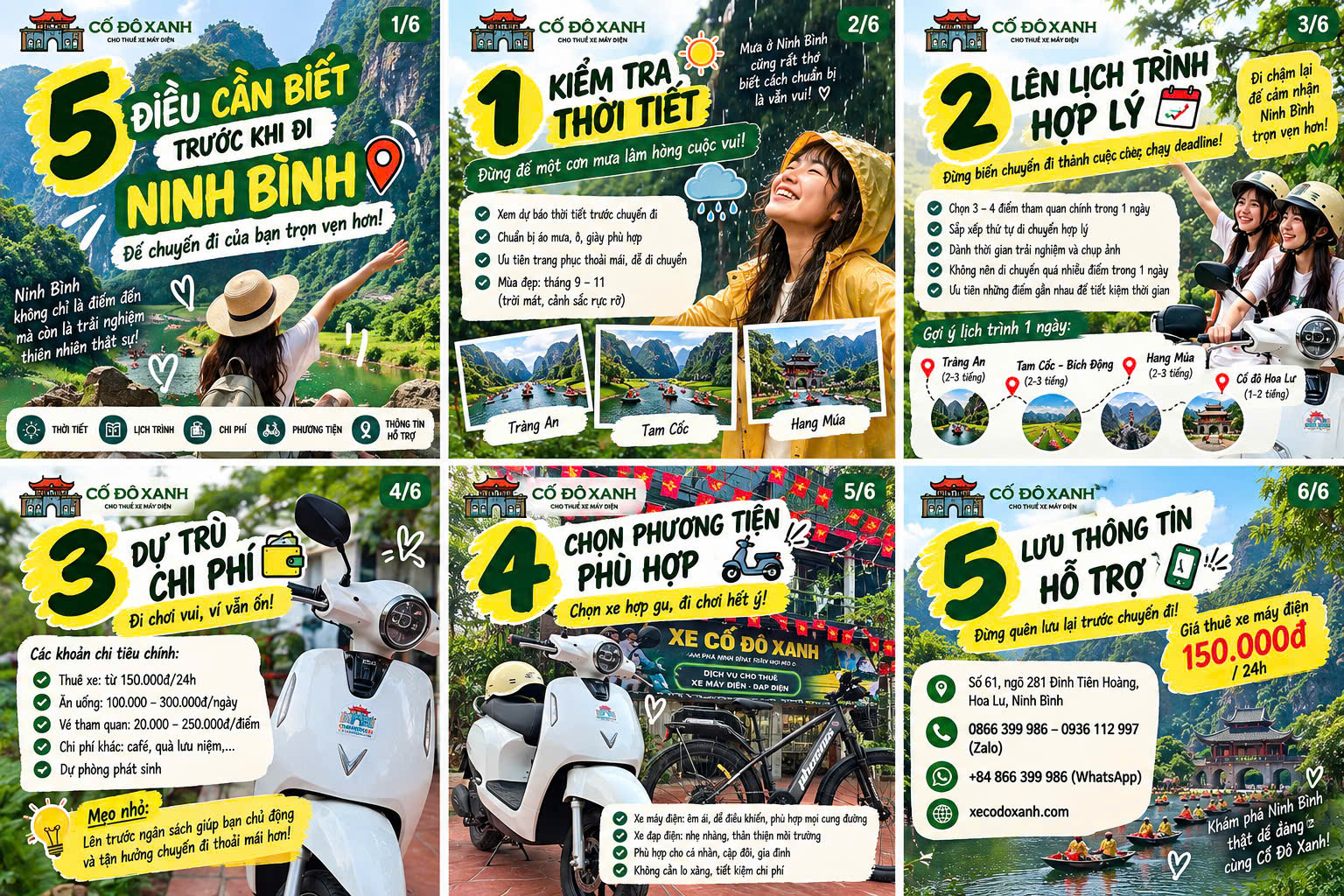 5 điều cần biết trước khi đi du lịch Ninh Bình để có chuyến đi trọn vẹn